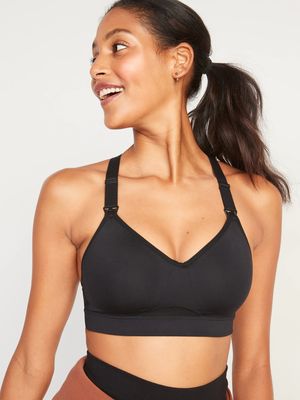 Soutien-gorge sport de maternité et d'allaitement à maintien élevé