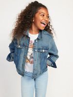 Jean Trucker Jacket for Girls