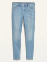 Mid-Rise Light-Wash Skinny Jeans for Women
