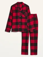 Matching Plaid Flannel Pajama Set