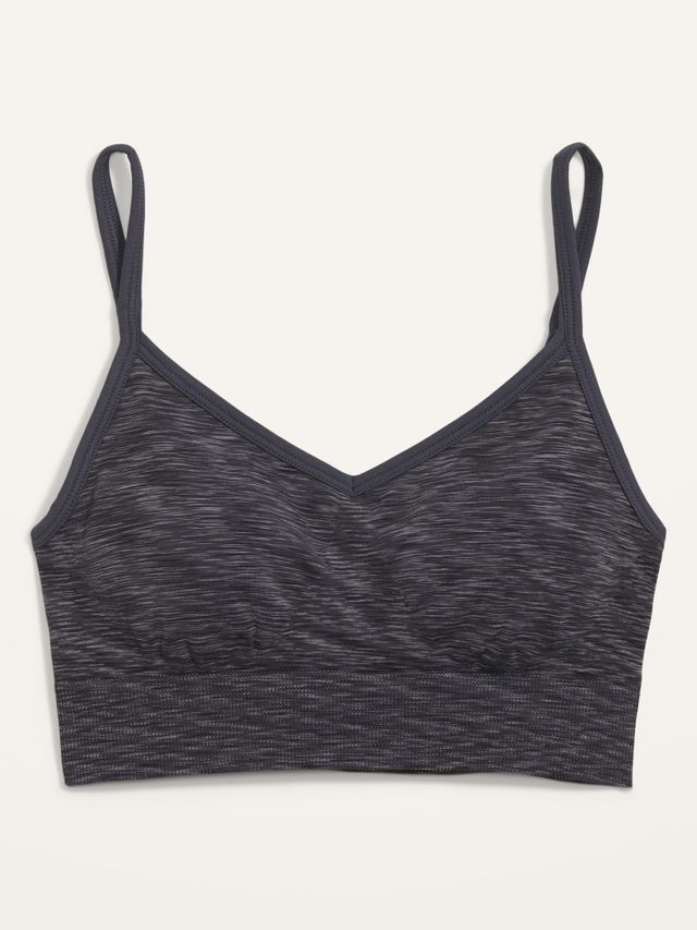 Old Navy Light Support Seamless Convertible Racerback Sports Bra for Women  2X-4X