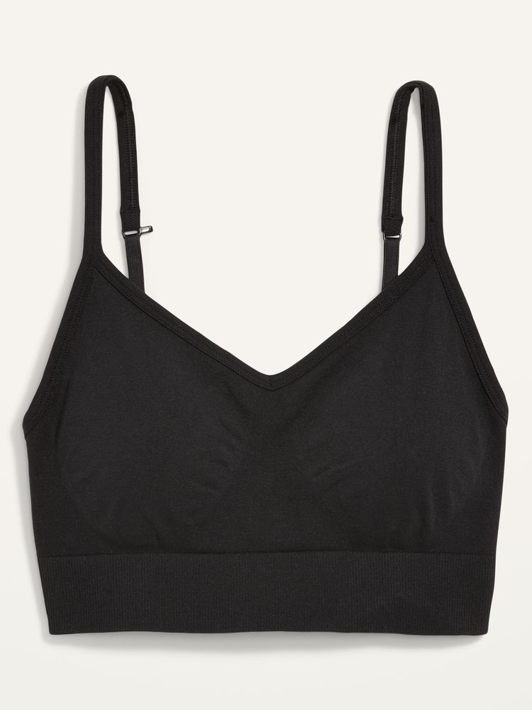 Old Navy Light Support Seamless Convertible Racerback Sports Bra for Women  2X-4X