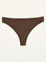 Supima® Cotton-Blend Thong Underwear