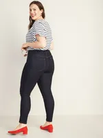 High-Waisted Rockstar Super Skinny Jeans for Women