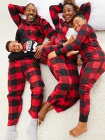 Matching Plaid Flannel Pajama Set