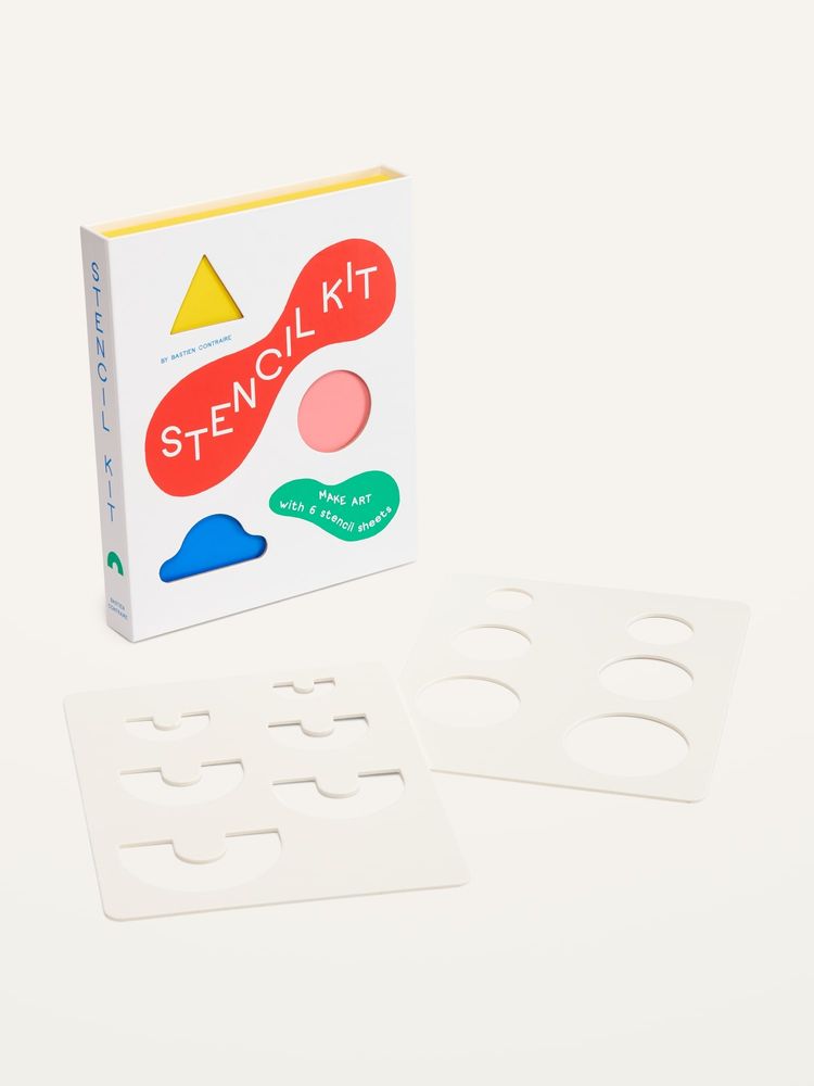 Stencil Kit by Bastien Contraire for Kids