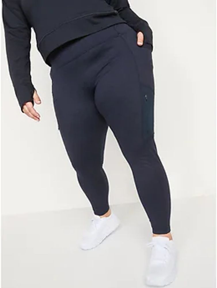 Old Navy High-Waisted CozeCore Hybrid Zip-Pocket Leggings for Women |  Bramalea City Centre