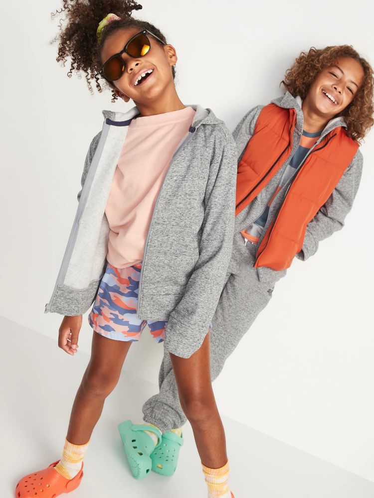 Gender-Neutral Zip Hoodie for Kids