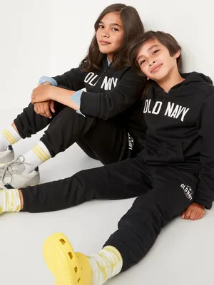 Gender-Neutral Logo-Graphic Sweatpants For Kids