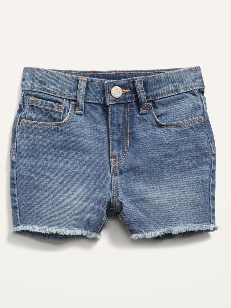 Old Navy Unisex Slouchy Straight Cut-Off Jean Shorts for Toddler