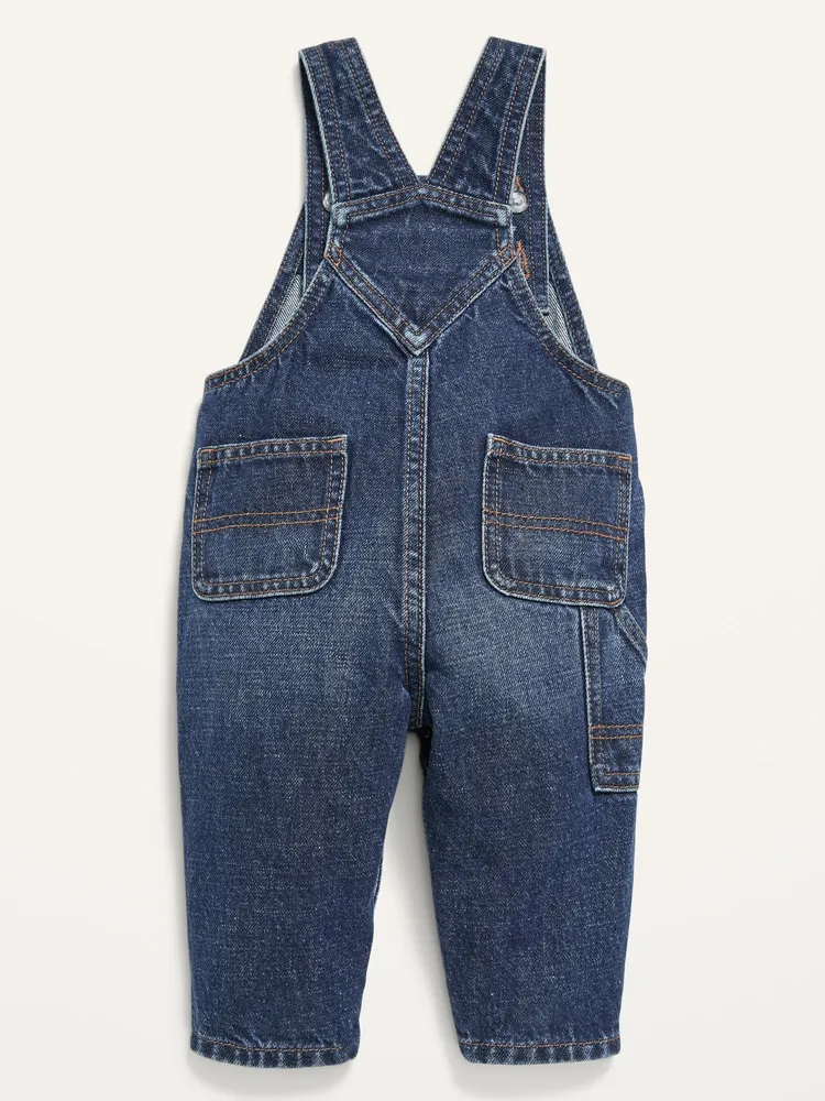 Unisex Workwear Jean Overalls for Baby