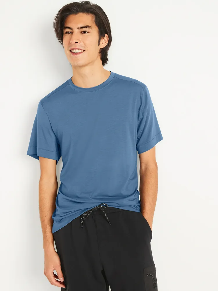 Beyond 4-Way Stretch Henley T-Shirt for Men