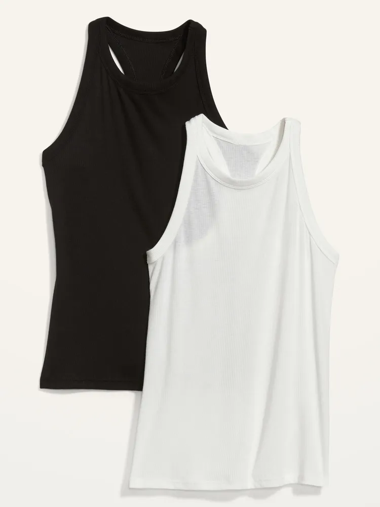 Old Navy UltraLite Rib-Knit Racerback Tank Top 2-Pack for Women