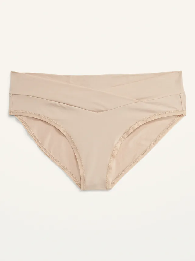 Old Navy Maternity Low-Rise Supima® Cotton-Blend Bikini Underwear