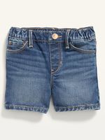 Pull-On Jean Shorts for Toddler Girls