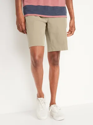 StretchTech Go-Dry Cool Chino Shorts for Men -- 9-inch inseam