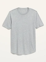 Soft-Washed Curved-Hem T-Shirt