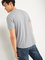 Soft-Washed Curved-Hem T-Shirt