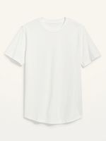 Soft-Washed Curved-Hem T-Shirt