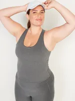 PowerSoft Racerback Crop Tank Top