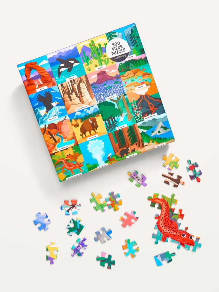 Mudpuppy™ Little Park Ranger 500-Piece Jigsaw Puzzle for the Family