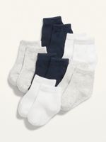 Unisex Crew Socks 6-Pack for Toddler & Baby