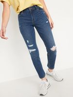 Mid-Rise Power Slim Straight Jeans