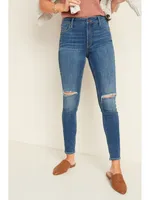 High-Waisted Rockstar Super-Skinny Jeans