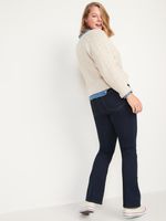 Mid-Rise Kicker Boot-Cut Jeans