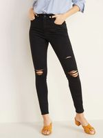 High-Waisted Rockstar Super-Skinny Jeans