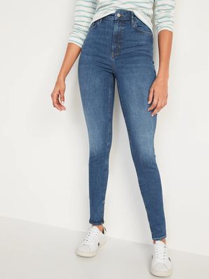 FitsYou 3-Sizes-in-1 Extra High-Waisted Rockstar Super-Skinny Jeans