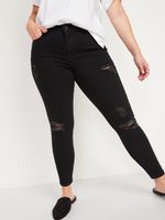 Mid-Rise Pop Icon Ripped Skinny Jeans