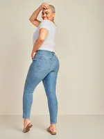 Mid-Rise Rockstar Super-Skinny Jeans