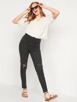 Old Navy FitsYou 3-Sizes-in-1 Extra High-Waisted Rockstar Super-Skinny  Ripped Jeans for Women