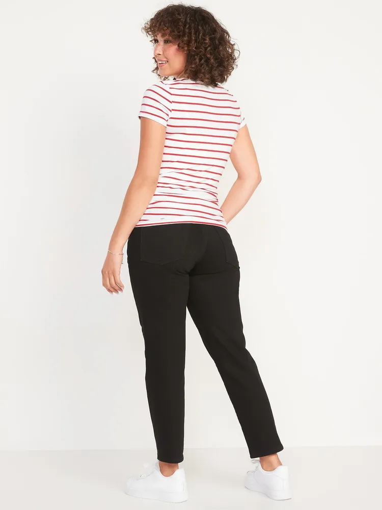 Maternity Front Low-Panel OG Straight Jeans