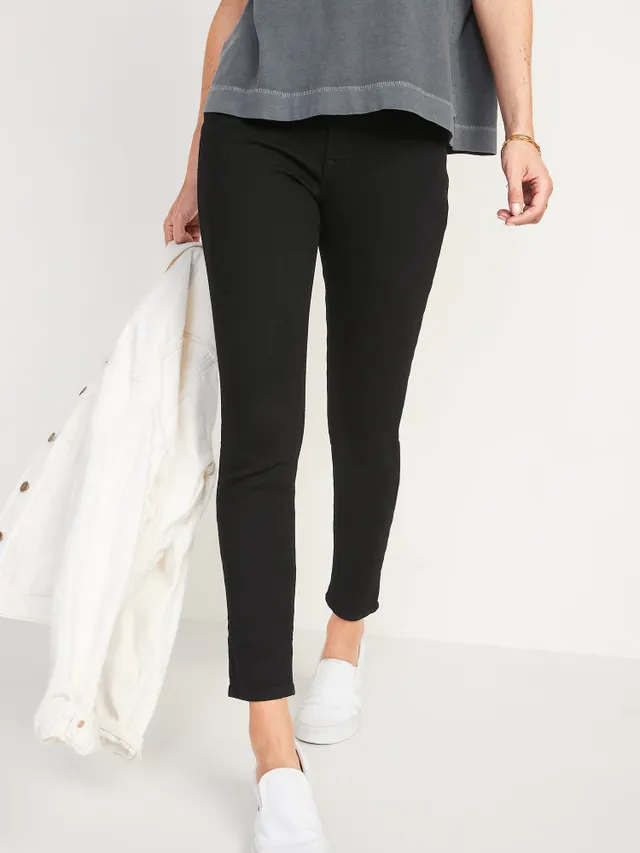 Mid-Rise Rockstar Super-Skinny Jeans