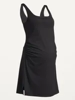 Maternity Sleeveless PowerSoft Mini Skort Dress