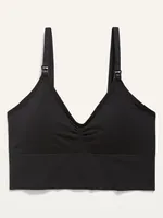 Maternity High Support Hands-Free Pumping Bra