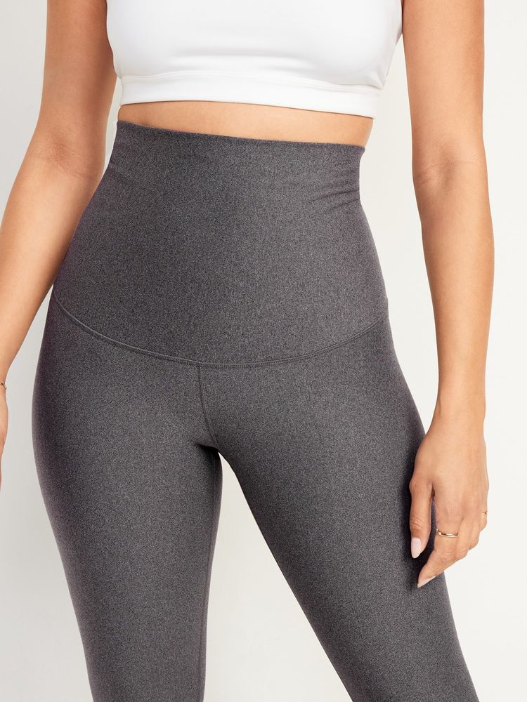 Legging de maternité avec soutien postpartum PowerSoft, longueur 7/8