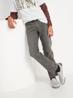 Straight Built-In Flex Gray Jeans