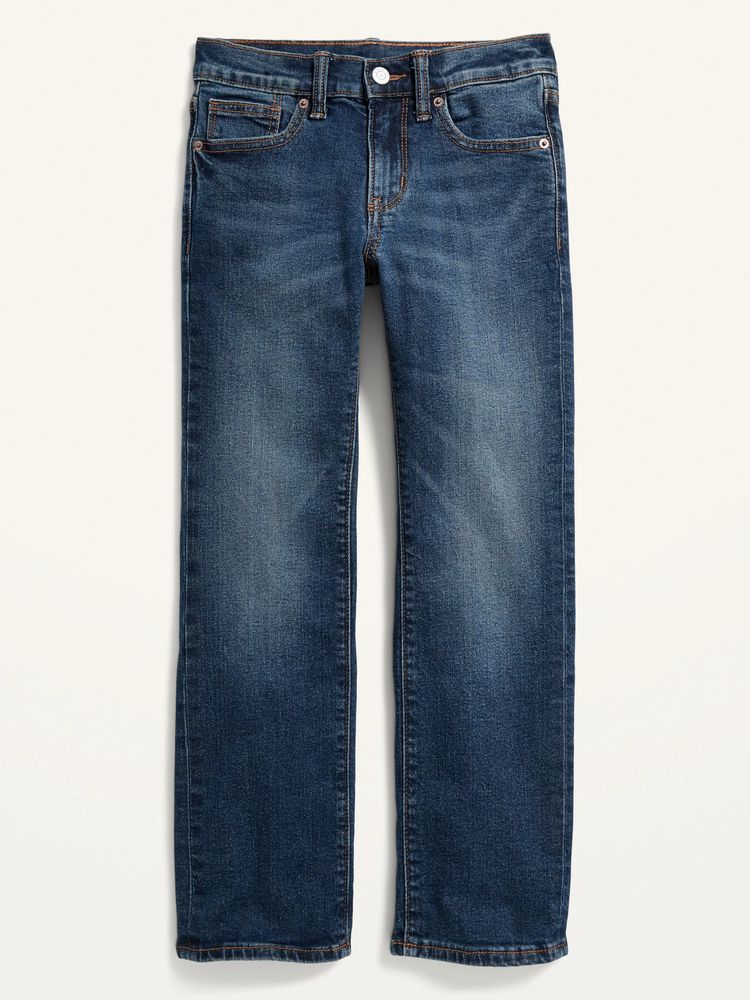 Straight-Leg Built-In Flex Jeans for Boys