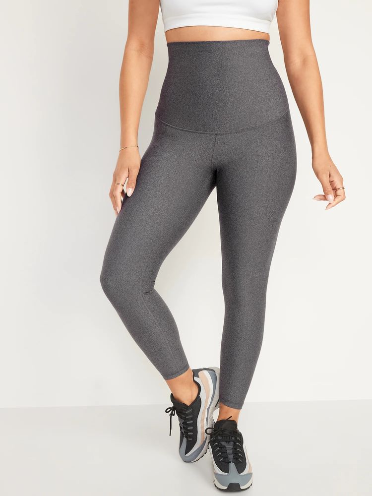 Legging de maternité avec soutien postpartum PowerSoft, longueur 7/8