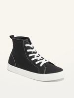 Gender-Neutral Canvas High-Top Sneakers for Kids