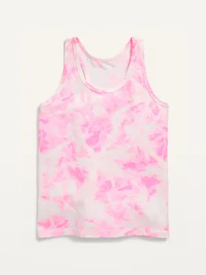 Fitted Racerback Tank Top for Girls