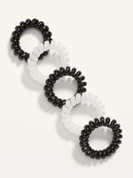 Spiral Hair Ties 5-Pack for Adults