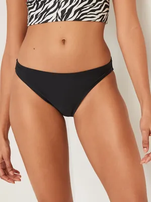 Mid-Rise Bikini Swim Bottoms