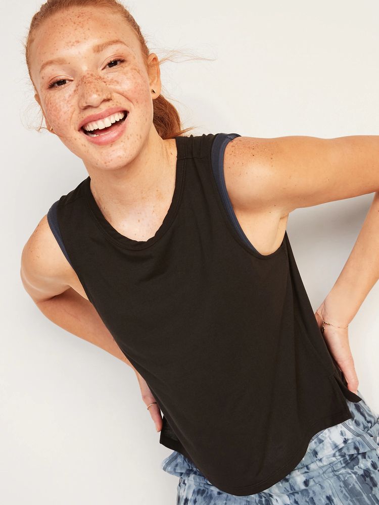 Old Navy UltraLite Cropped Tank Top