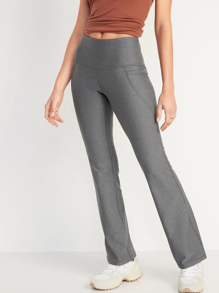 Old Navy Extra High-Waisted PowerChill Slim Boot-Cut Pants