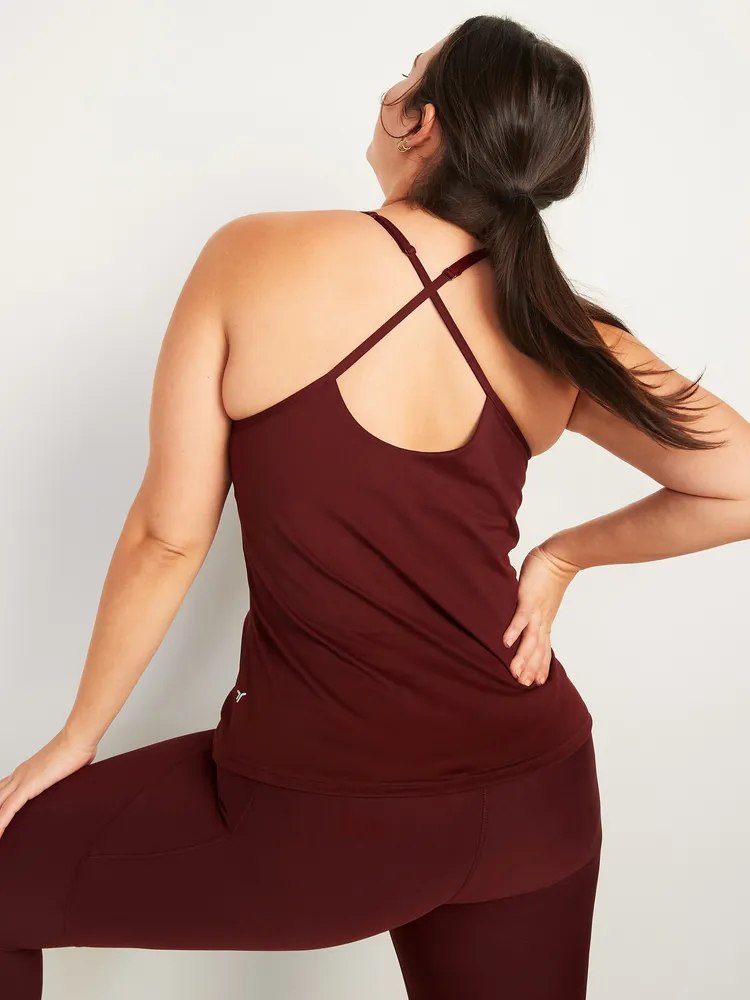 Ruched Built-In Bra Tank - Fabletics Canada