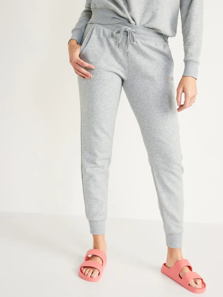 Old Navy Vintage Mid-Rise Logo-Graphic Jogger Sweatpants for Women